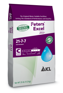 Peters® Excel pHLow Acid Hammer 21-7-7 - 25 lb Bag - Water Soluble Fertilizer
